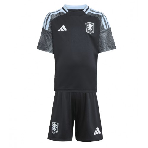 Aston Villa Segunda Equipación Niños 2025-26 Manga Corta (+ Pantalones cortos)